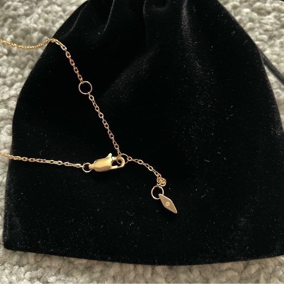 Fossil Rose Ball Pendant Necklace - Picture 3 of 3